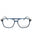 432 - TRANSPARENT BLUE/clear demo lens