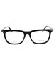 001 - BLACK/clear demo lens