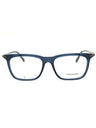 432 - TRANSPARENT BLUE/clear demo lens