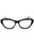 004 - BLACK/BLACK TORTOISE/Clear demo lens