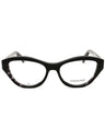 004 - BLACK/BLACK TORTOISE/Clear demo lens
