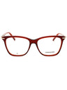 616 - TRANSPARENT RED/clear demo lens