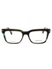 315 - STRIPED GREEN/clear demo lens