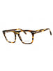 216 - STRIPED BROWN/clear demo lens
