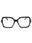 001 - BLACK/clear demo lens