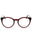 612 - TRANSPARENT BURGUNDY/clear demo lens
