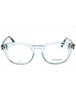 450 - TRANSPARENT AZURE/clear demo lens