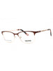 048 - shiny dark brown/clear demo lens