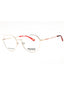 032 - pale gold/clear demo lens