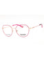 028 - shiny rose gold/clear demo lens