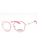 028 - shiny rose gold/clear demo lens