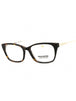 052 - dark havana/clear demo lens