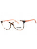 054 - red havana/clear demo lens