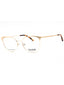 032 - pale gold/clear demo lens
