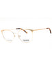 032 - pale gold/clear demo lens
