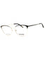 033 - pink gold/clear demo lens