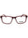 067 - matte red/clear demo lens