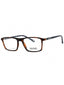 052 - dark havana/clear demo lens