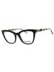 001 - shiny black/clear demo lens