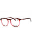 603 - BURGUNDY GRADIENT/clear demo lens