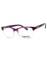 161 - Purple/Lilac Gradient/clear demo lens