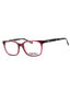 162 - Plum/Black/clear demo lens
