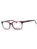 162 - Plum/Black/clear demo lens