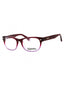 162 - Burgundy/Purple/clear demo lens