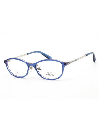 Swarovski SK5379-D oval eyeglasses featuring a sleek, lightweight frame with signature crystal-embellished temples.