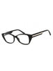 001 - Shiny Black / Clear demo lens