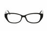 001 - Shiny Black / Clear demo lens