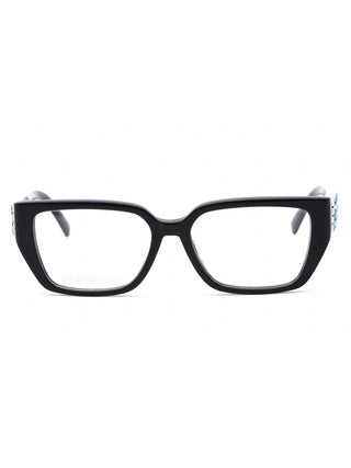 Swarovski SK5446 eyeglasses featuring a sleek, polished frame with signature crystal-embellished temples.