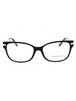 8055 - Black On Tiffany Blue/clear demo lens