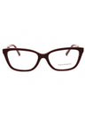 8389 - Burgundy/clear demo lens