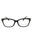 8055 - Black On Tiffany Blue/clear demo lens