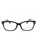 8055 - Black On Tiffany Blue/clear demo lens