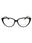 8055 - Black On Tiffany Blue/clear demo lens