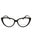 8001 - Black/clear demo lens