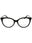 8001 - Black/clear demo lens