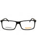 002 - matte black/clear demo lens