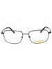 091 - matte blue/clear demo lens