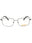 006 - shiny dark nickeltin/clear demo lens