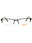002 - matte black/clear demo lens