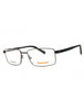 008 - shiny gunmetal/clear demo lens
