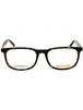 052 - dark havana/clear demo lens