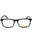 001 - shiny black/clear demo lens