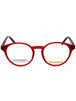 067 - matte red/clear demo lens