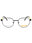 001 - shiny black/clear demo lens