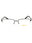 002 - matte black/clear demo lens