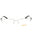 010 - shiny light nickeltin/clear demo lens